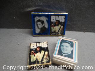 Elvis Playing Cards & Cards about His Life 