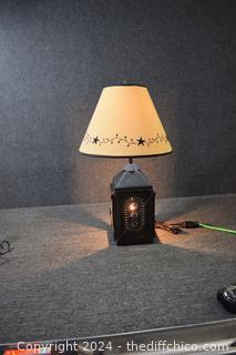 Working Lamp - 14 in dia x 25 1/2 in