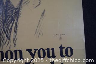 Red Cross Poster - 20 1/4in x 27 1/2in