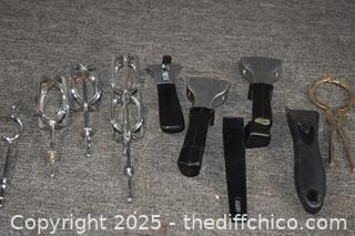 Corning Ware Handles, Beaters and More
