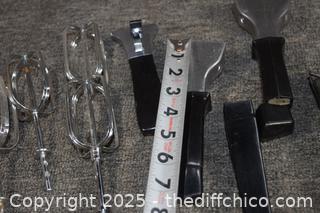 Corning Ware Handles, Beaters and More