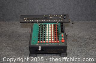 Vintage Adding Machine