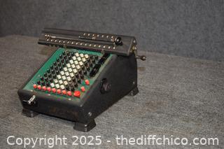 Vintage Adding Machine