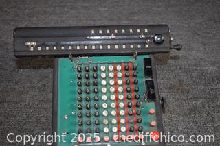 Vintage Adding Machine