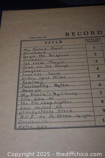 Vintage Records in Record Books
