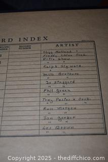 Vintage Records in Record Books