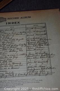 Vintage Records in Record Books