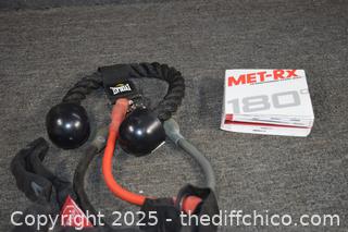 Met-RX CD's plus Everlast Exercise Equipment