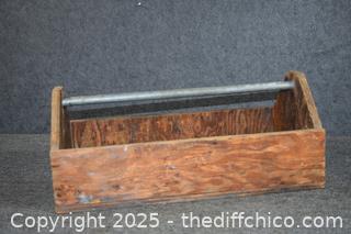 Wood Hand Made Tool Box