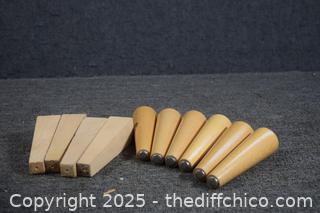 Vintage Wood Table Legs