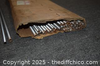 Box of 37in Long Steel Threaded Rods
