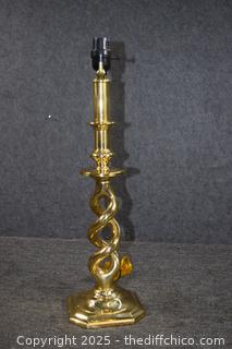 Working Brass Lamp