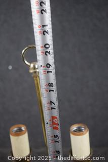 Working Vintage Brass Lamp