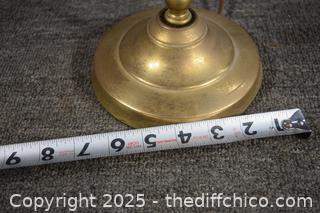 Working Vintage Brass Lamp