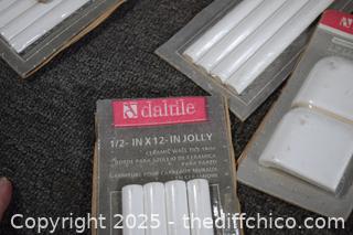 White Tile Pieces