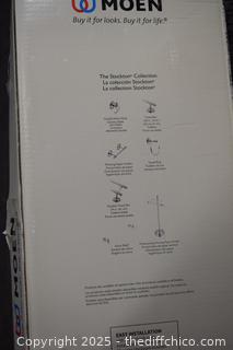 NIB Moen 24in Double Towel Bar