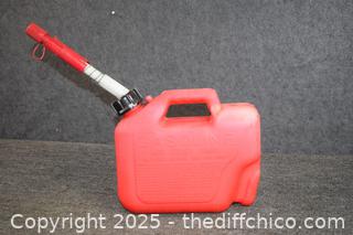 Plastic Gas Container