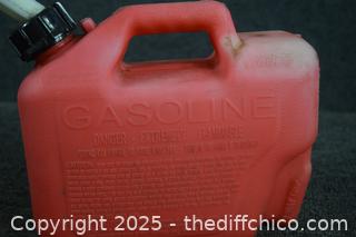 Plastic Gas Container