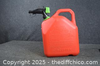Plastic Gas Container