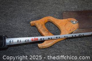 Miter Box plus Saw
