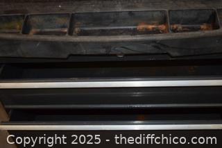 Rolling Tool Box - 33 1/2in x 19 1/2in x 35 1/2in