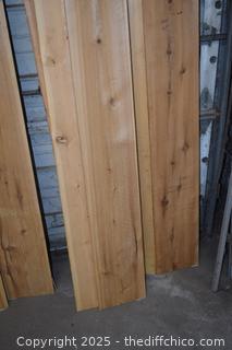 7 Boards 7 1/2 in x 6 in