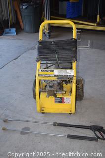Pressure Washer plus 2 wands-has compression