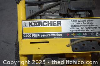 Pressure Washer plus 2 wands-has compression
