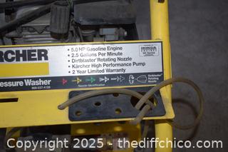Pressure Washer plus 2 wands-has compression