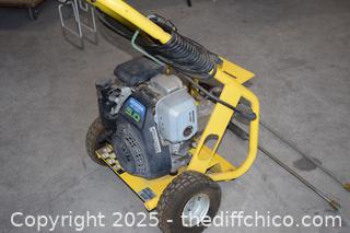 Pressure Washer plus 2 wands-has compression