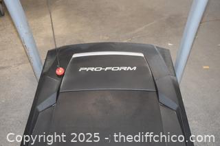 Working Folding Pro-form 415LT Treadmill 