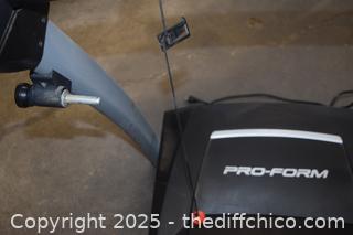 Working Folding Pro-form 415LT Treadmill 