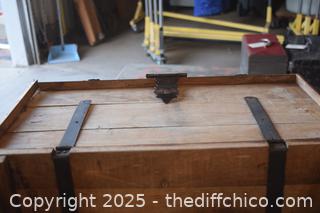 Wood Box - 24in x 12in x 11 3/4in
