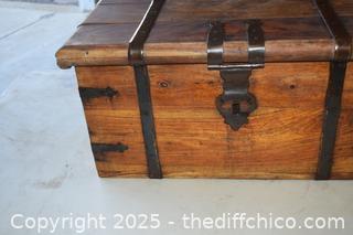Wood Box - 24in x 12in x 11 3/4in