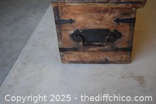 Wood Box - 24in x 12in x 11 3/4in