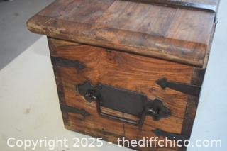 Wood Box - 24in x 12in x 11 3/4in