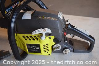 Working Ryobi Chain Saw plus case 