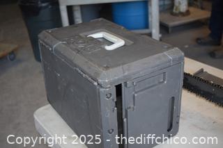 Working Ryobi Chain Saw plus case 
