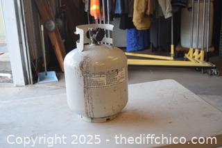 Empty Propane Container