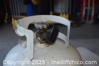 Empty Propane Container