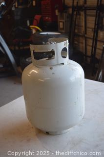 Empty Propane Container