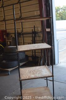 Rolling Shelf Unit - 24in x 24in x 71in