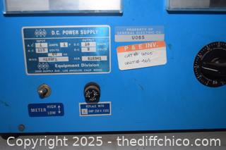 DC Power Supply Unit - powers up-20 1/2 in x 10in x 10 1/2in