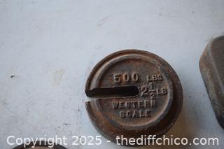 Weight for a Scale