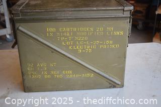 Ammo Box - 18in x 8in x 15in