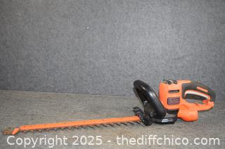 Black and Decker Electric Hedger