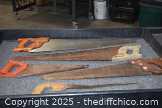 5 Hand Saws