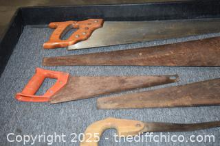 5 Hand Saws