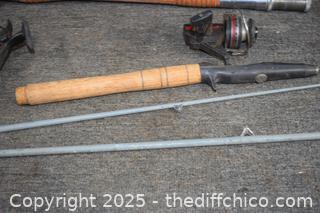 Fishing Pole plus 2 Reels