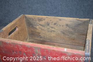 Vintage Wood Crate - 18in x 12in x 9in